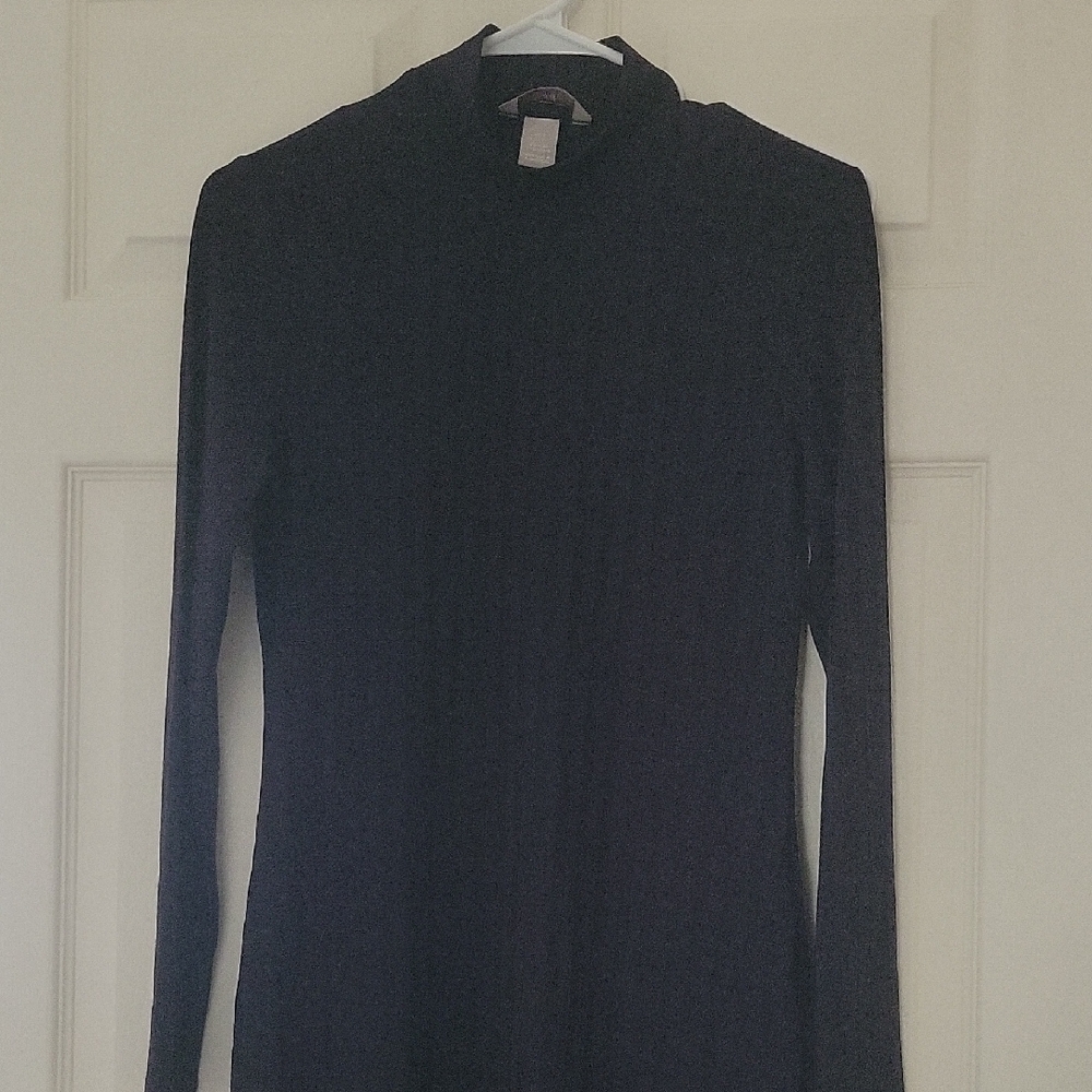 H&M Black Long Sleeve Dress